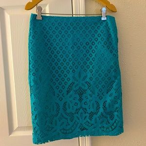 LOFT Lace Mini Skirt